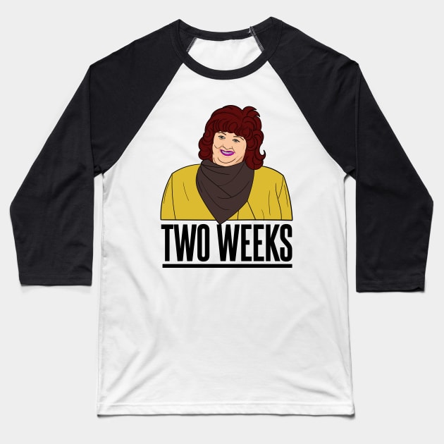 Airport Security Two Weeks Baseball T-Shirt by Meta Cortex